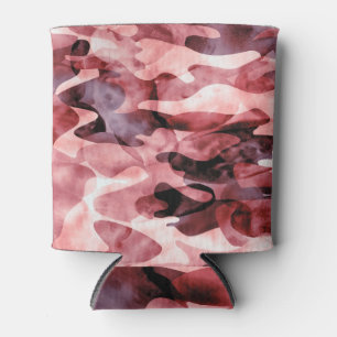Rafraîchisseur Pour Canette camouflage d'aquarelle Abstraite : teinture à crav