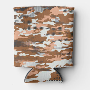 Rafraîchisseur Pour Canette Camouflage Polka Dot : Abstrait sans fil.