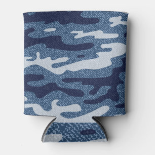 Rafraîchisseur Pour Canette Camouflage tacheté Denim Jeans Motif