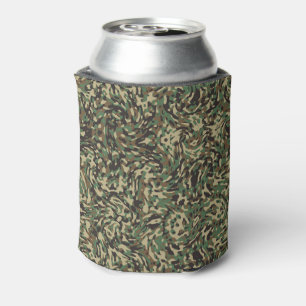 Rafraîchisseur Pour Canette Camouflage Vert Tendance