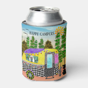 Rafraîchisseur Pour Canette Camper joyeux et coloré