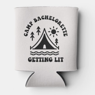 Rafraîchisseur Pour Canette Camping Bachelorette Bridesmaid Can Cooler