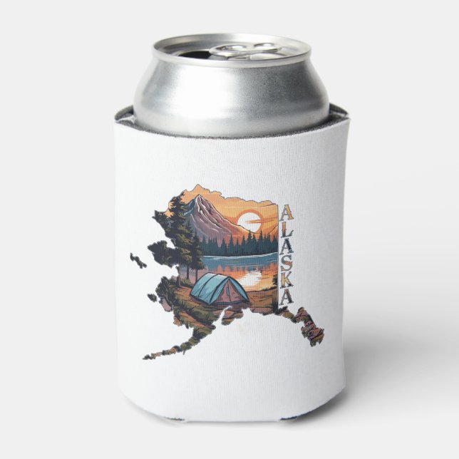 Rafraîchisseur Pour Canette Camping en Alaska (Can devant)