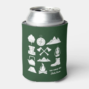 Rafraîchisseur Pour Canette Camping Souvenir Personnalisé Campeurs
