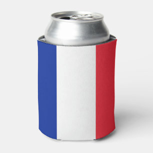 Rafraîchisseur Pour Canette Can Cooler avec drapeau de la France