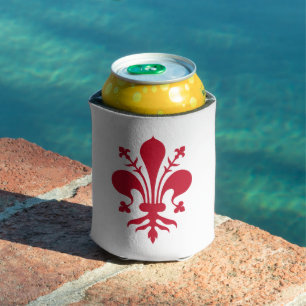 Rafraîchisseur Pour Canette Can Cooler avec le drapeau de Florence, Toscane
