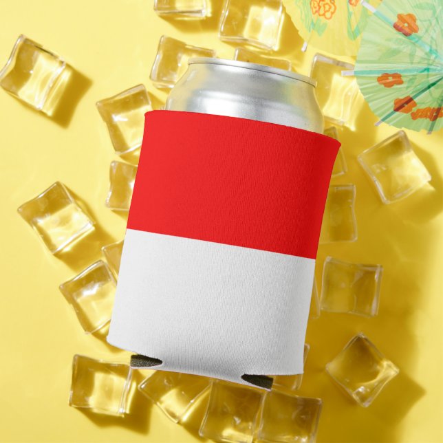 Rafraîchisseur Pour Canette Can Cooler avec le drapeau de l'Indonésie (Été in situ)