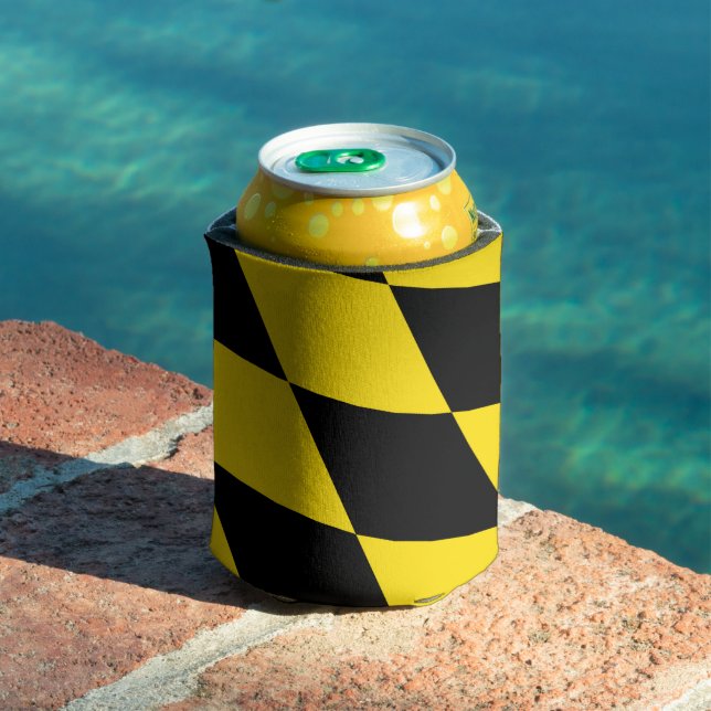 Rafraîchisseur Pour Canette Can Cooler avec le drapeau de Munich, Allemagne (Piscine in situ)