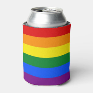 Rafraîchisseur Pour Canette Can Cooler avec Rainbow Pride drapeau LGBT