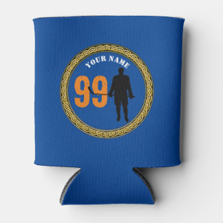 Rafraîchisseur Pour Canette Can Cooler Joueur de hockey - Ajouter nom et numér