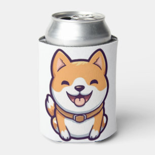 Rafraîchisseur Pour Canette Caricature mignonne Shiba Inu