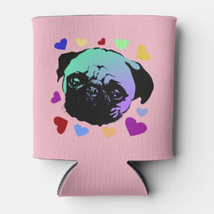 Rafraîchisseur Pour Canette Carlin Chien Chien Chien Love Coeurs