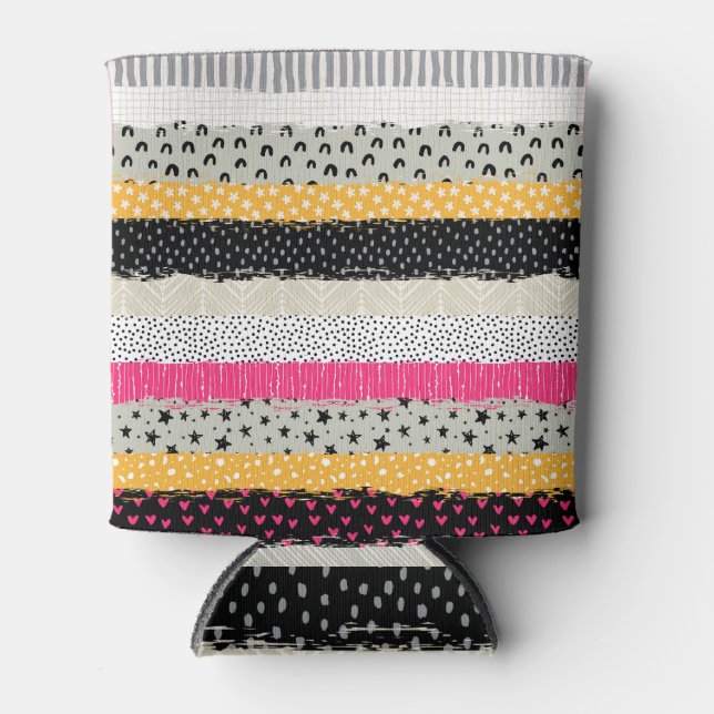 Rafraîchisseur Pour Canette Carrelage en Patchwork : Conception Versatile Sans (Devant)
