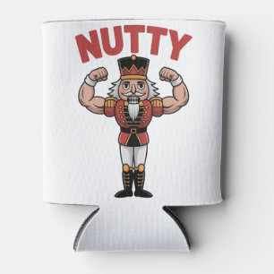 Rafraîchisseur Pour Canette Casse-noisette drôle de Noël Nuty Fitness Naturel