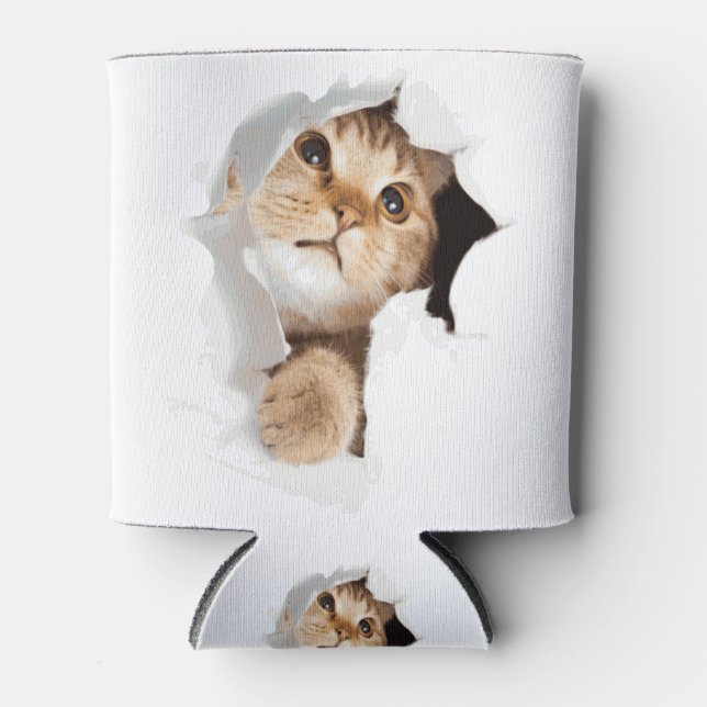 Rafraîchisseur Pour Canette Cat de Kiekeboo (Devant)