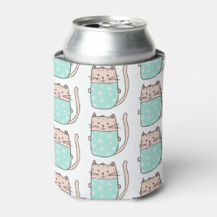 Rafraîchisseur Pour Canette Cat Kitten Kitty Motif