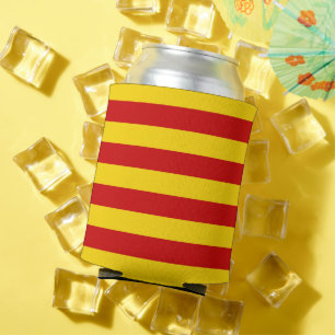 Rafraîchisseur Pour Canette Catalogne Drapeau et Catalan - La Senyera / vacanc