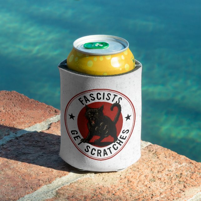 Rafraîchisseur Pour Canette Cats Against Fascists (Piscine in situ)
