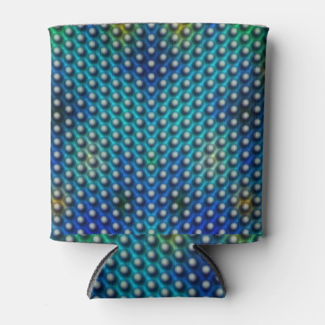 Rafraîchisseur Pour Canette Cercles de dessin qui ressemblent à des sphères ou (Devant)