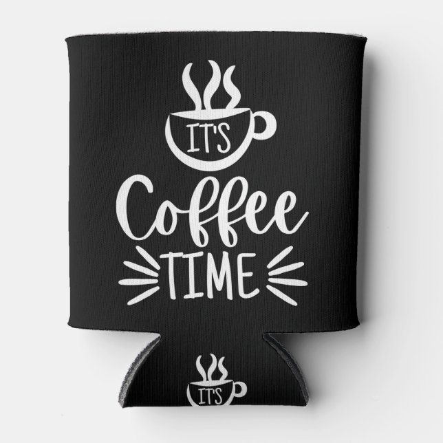 Rafraîchisseur Pour Canette C'est l'heure du café (Devant)