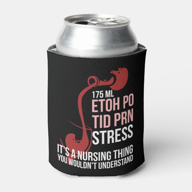 Rafraîchisseur Pour Canette C'est Nurse Thing Tshirt drôle Infirmière inscrite (Can devant)