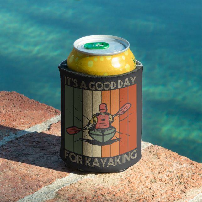 Rafraîchisseur Pour Canette C'est une bonne journée pour Kayaking Funny Outdoo (Piscine in situ)