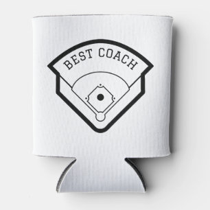 Rafraîchisseur Pour Canette Champ de baseball cadeau unique entraîneur