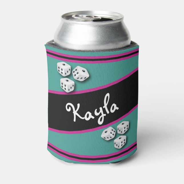 Rafraîchisseur Pour Canette Chance Dice Bunco Beverage Cooler (Can Dos)