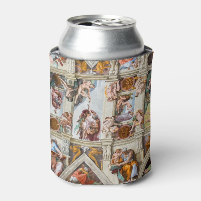 Rafraîchisseur Pour Canette Chapelle Sixtine Michelangelo - Vatican, Rome, Ita (Can devant)