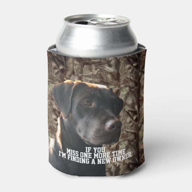Rafraîchisseur Pour Canette Chasse au canard Camo amusante Bière du laboratoir (Can devant)