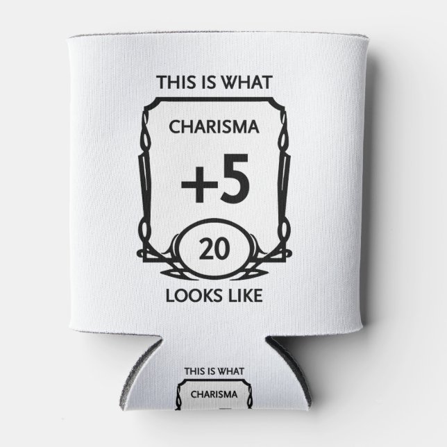 Rafraîchisseur Pour Canette Chaudron de charisma pour les donjons et les drago (Devant)