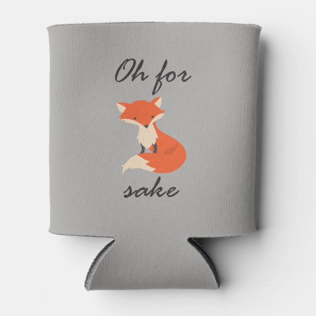 Rafraîchisseur Pour Canette Chauffage de saké Fox (Devant)