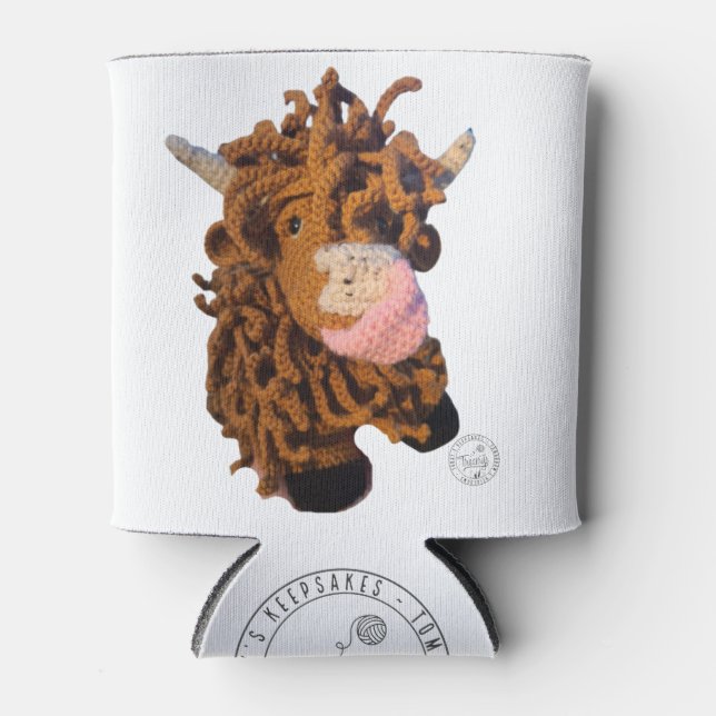 Rafraîchisseur Pour Canette Chauffe-vache Highland (Devant)