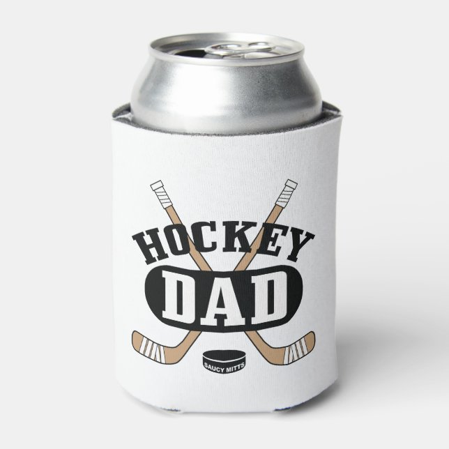 Rafraîchisseur Pour Canette Chaussons de hockey papa et canot (Can devant)