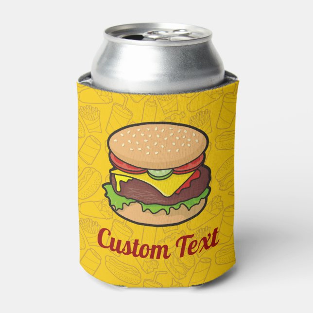 Rafraîchisseur Pour Canette Cheeseburger (Can devant)