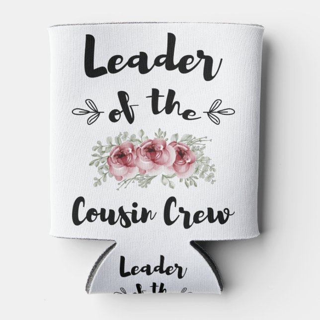 Rafraîchisseur Pour Canette Chef De L'Équipage Cousin Funny Cousin Chemise (Devant)