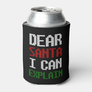 Rafraîchisseur Pour Canette Cher Père Noël, je peux expliquer une lettre amusa