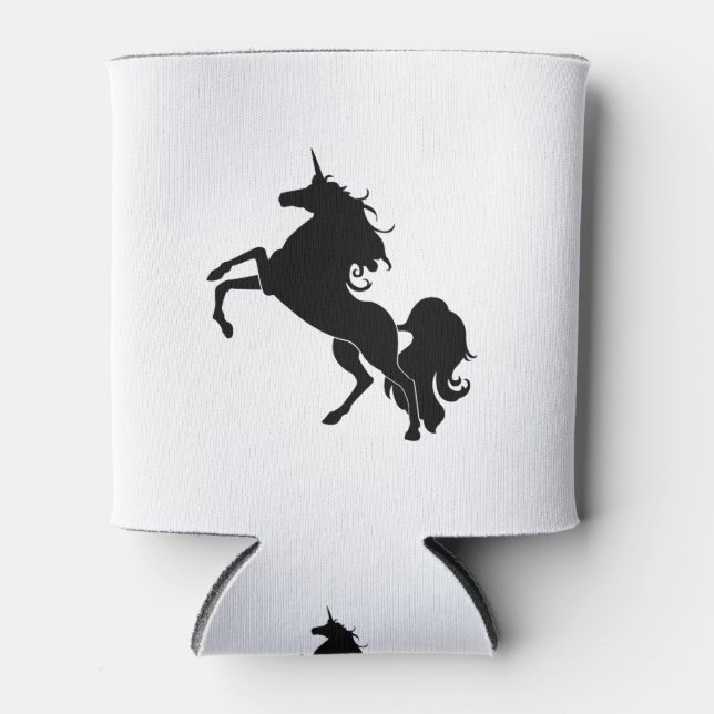 Rafraîchisseur Pour Canette Cheval noir (Devant)