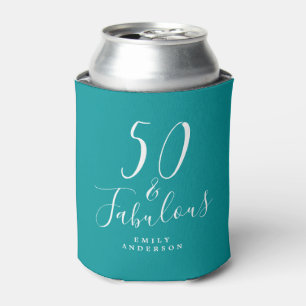 Rafraîchisseur Pour Canette Chic 50 Fabuleux Nom Emerald Green 50e Anniversair