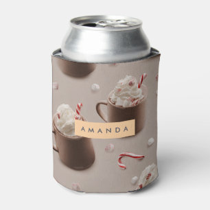Rafraîchisseur Pour Canette Chocolat Chaud Personnalisé au Poivre Menthe Confo