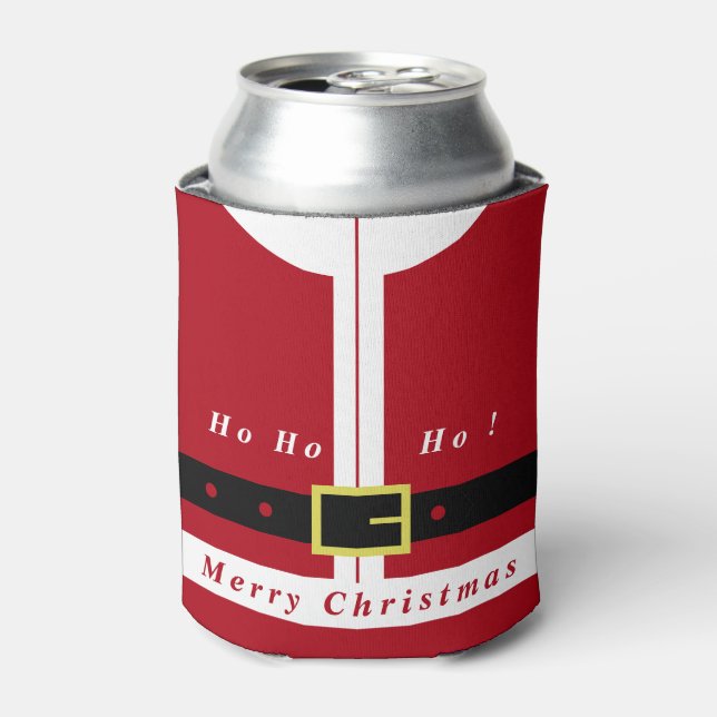 Rafraîchisseur Pour Canette Christmas Can Cooler Santa Claus Don Funny (Can devant)