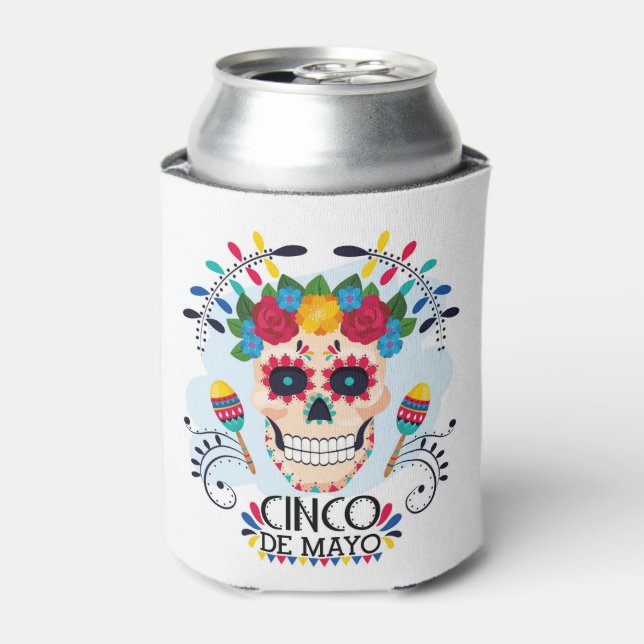 Rafraîchisseur Pour Canette Cinco De Mayo Peut Rafraîchir (Can devant)