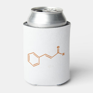 Rafraîchisseur Pour Canette Cinnamon Cinnamaldéhyde Formule chimique moléculai