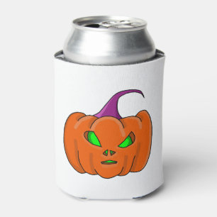 Rafraîchisseur Pour Canette Citrouille Alien Halloween