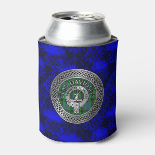 Rafraîchisseur Pour Canette Clan Davidson Crest & Tartan Knot