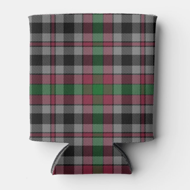 Rafraîchisseur Pour Canette Clan écossais Borthwick Tartan Plaid (Devant)