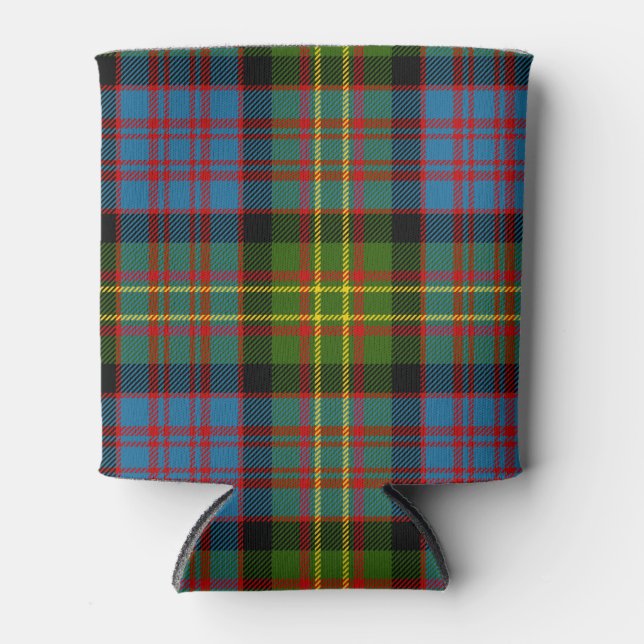 Rafraîchisseur Pour Canette Clan écossais Bowie Tartan Plaid (Devant)