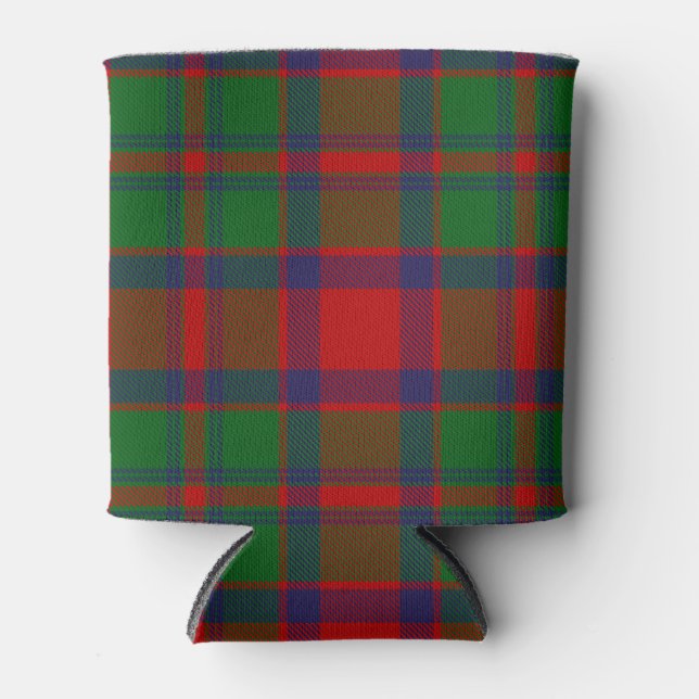 Rafraîchisseur Pour Canette Clan écossais Carrick Tartan Plaid (Devant)
