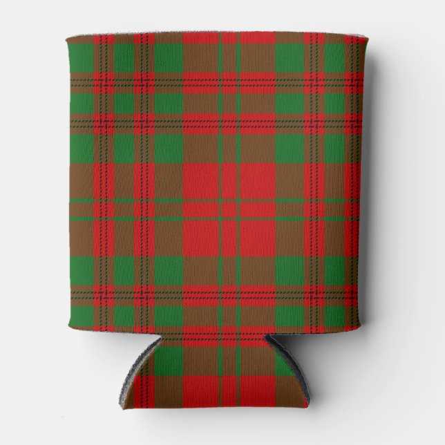 Rafraîchisseur Pour Canette Clan écossais Livingstone Tartan Plaid (Devant)