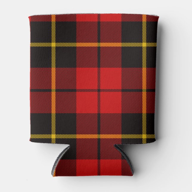 Rafraîchisseur Pour Canette Clan écossais Wallace Tartan Plaid (Devant)